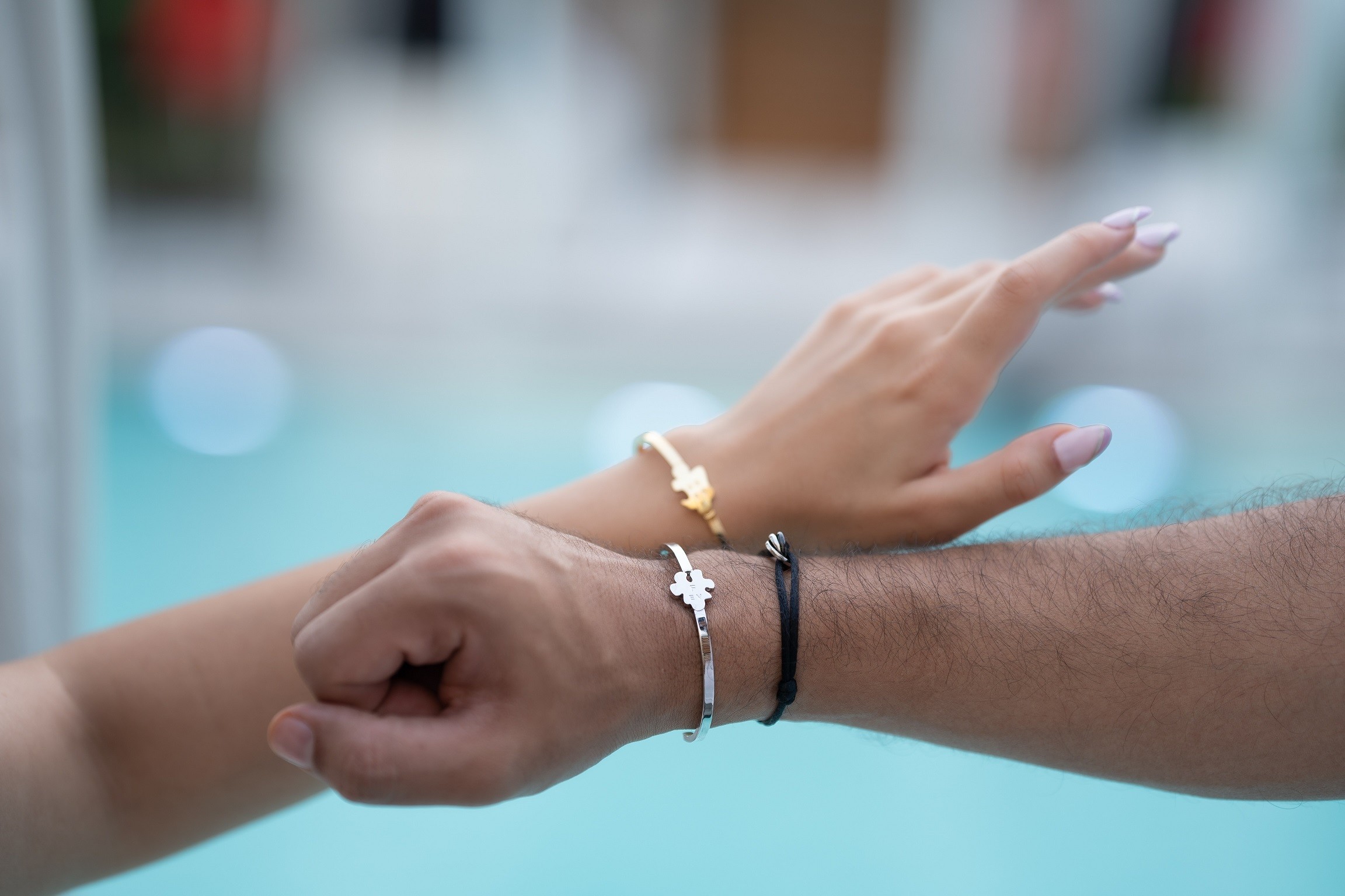 PB - FM&W Puzzle Couple Bangle