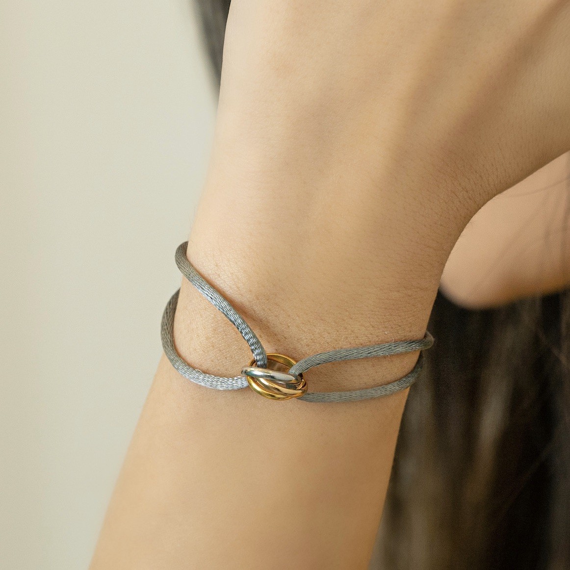 CAR - Trinity Cord Bracelet (Colored Thread)