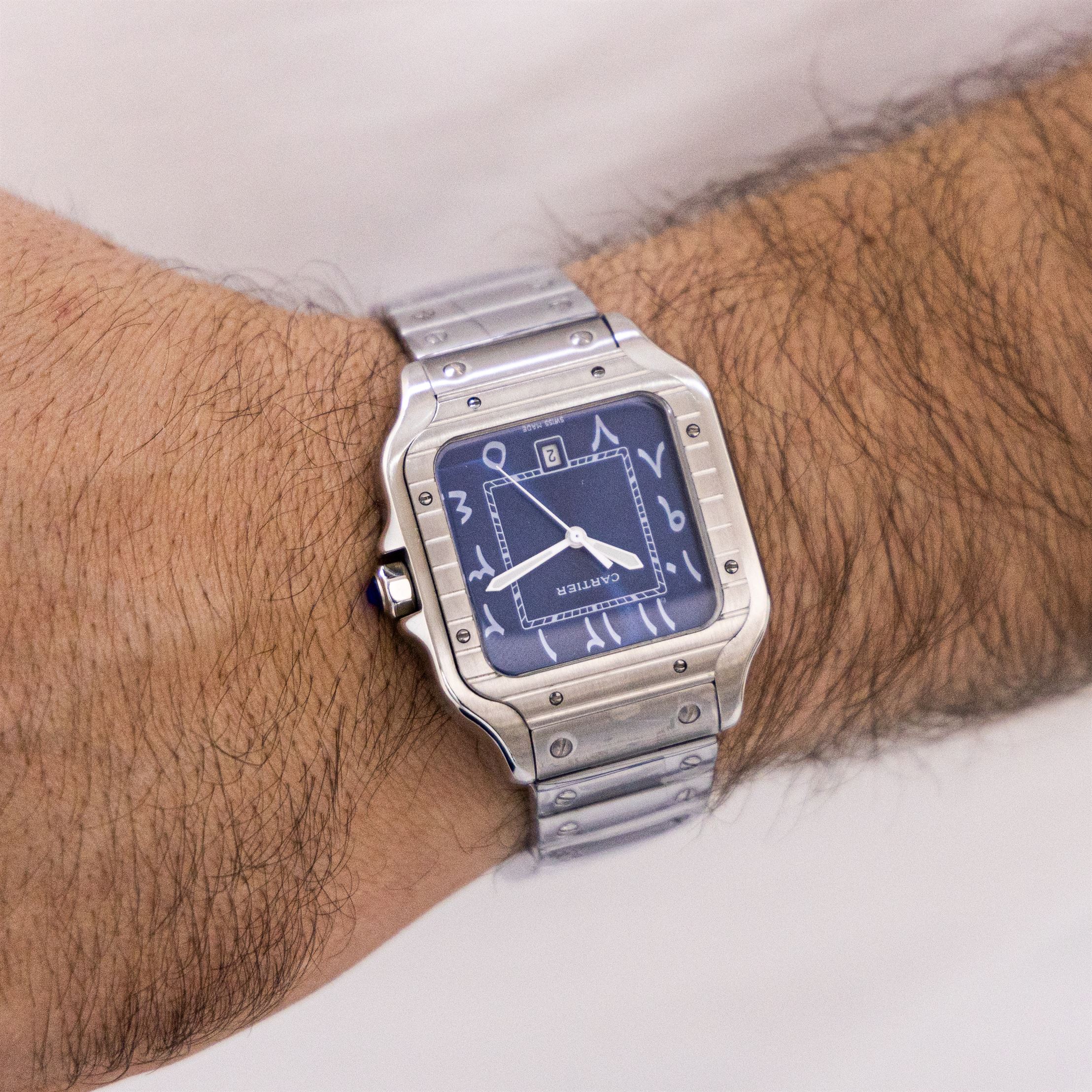 SANTOS DE CARTI ARABIC NUMBERS FOR MEN