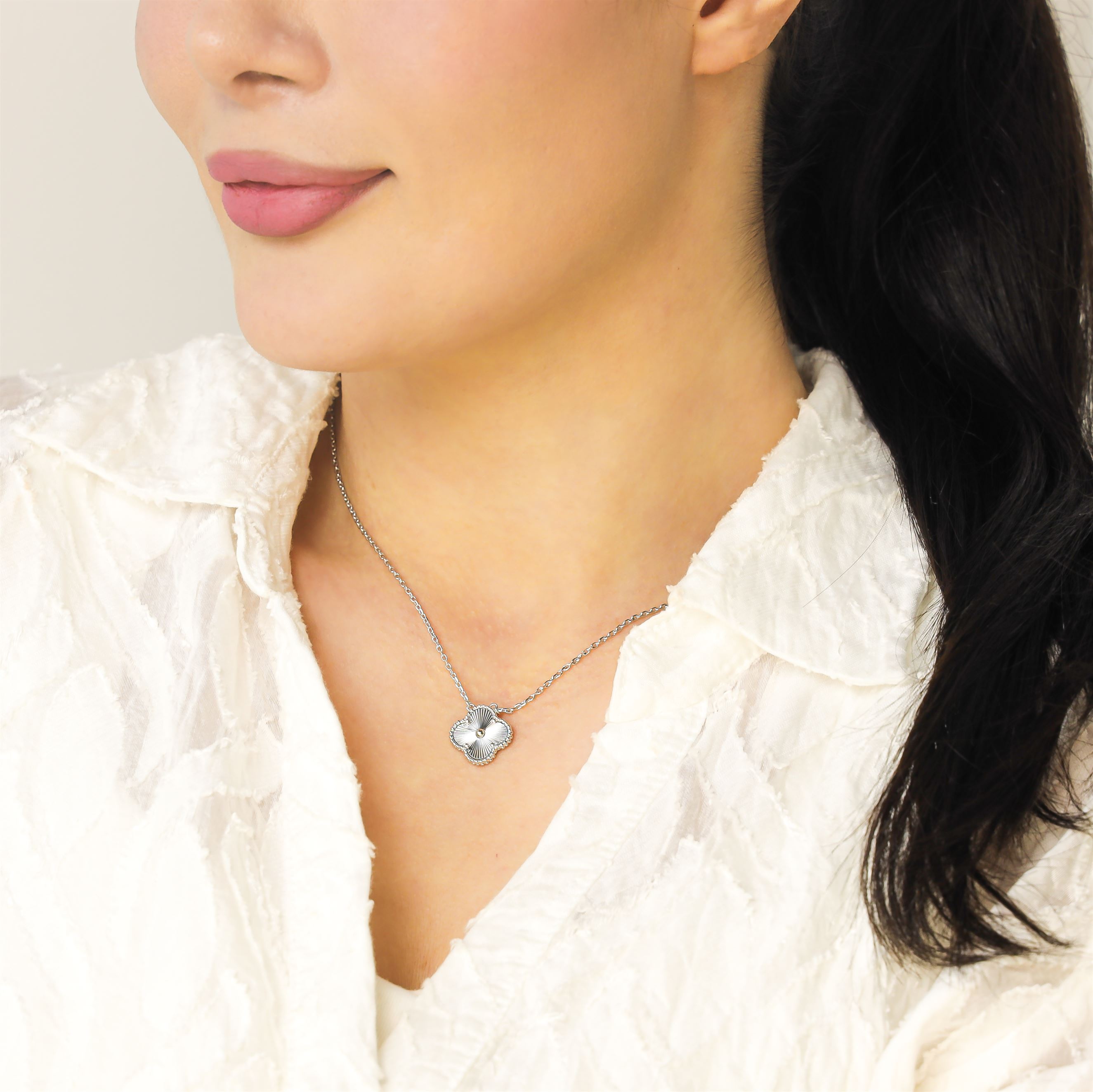 VCA - 1F Silver Necklace