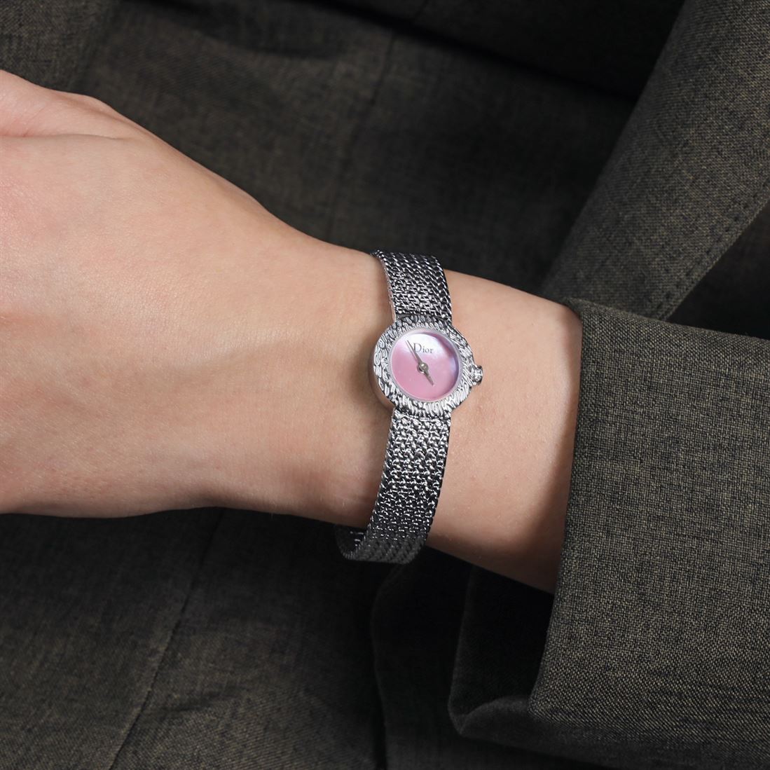 C&D - LA Mini D Dior Watch ( pink )