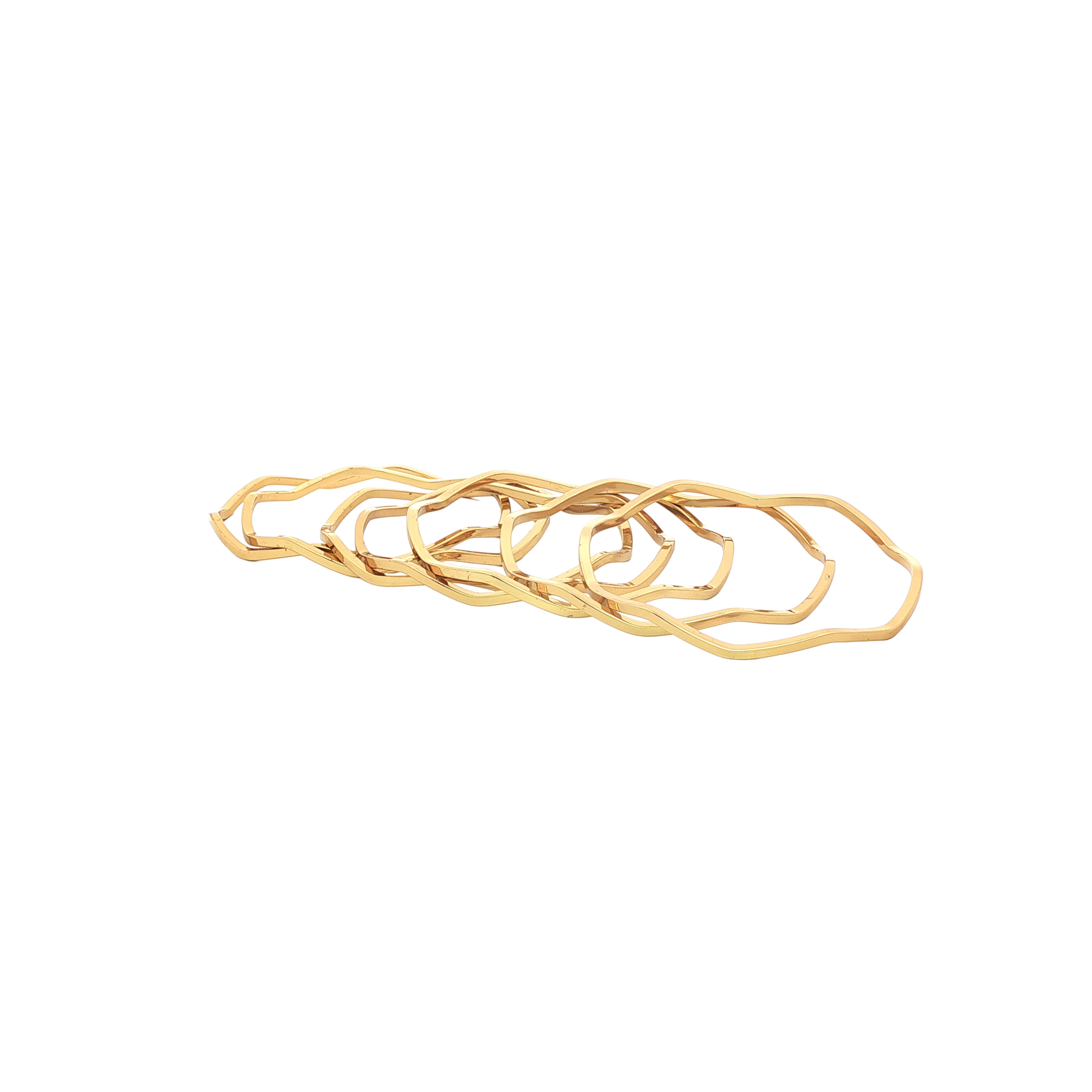 7 Wave Bangles