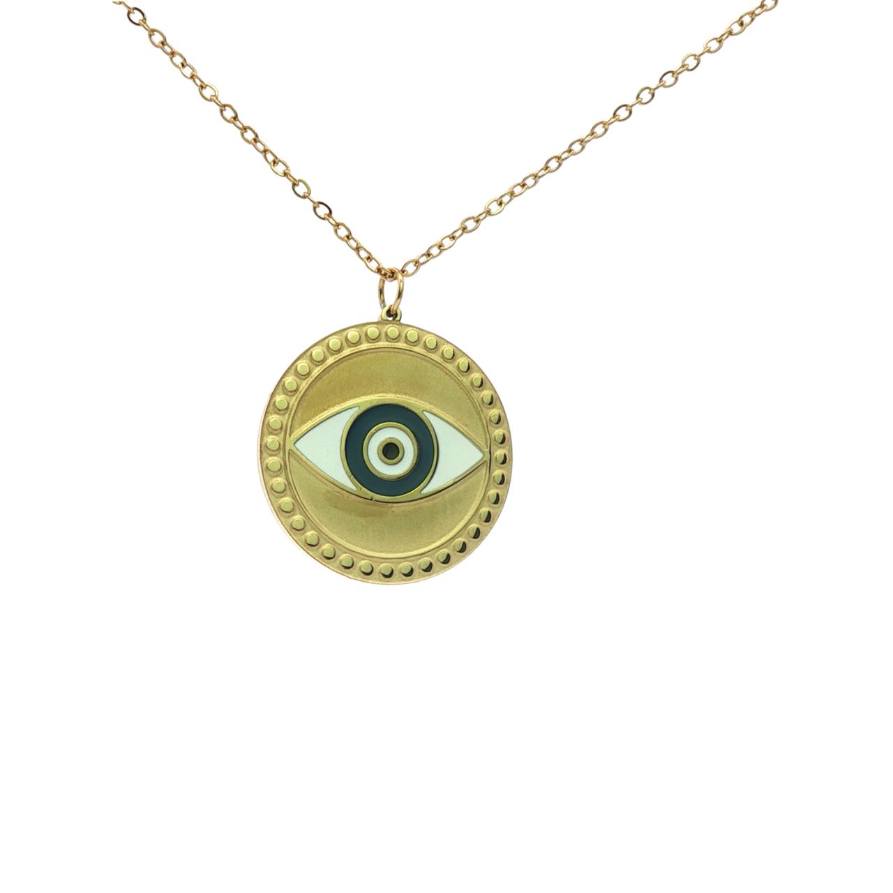Long Necklace - Big Round Eye 2
