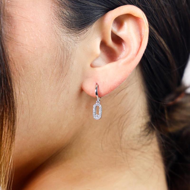 أقراط حلق صغير بدبوس MES