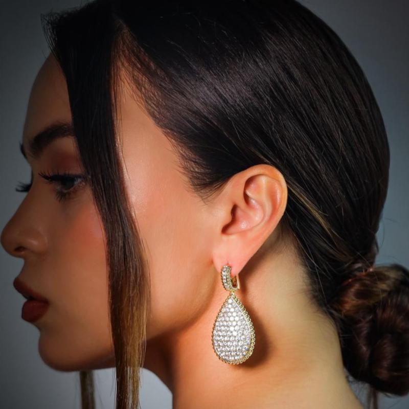 أقراط أفعى كبيرة BO