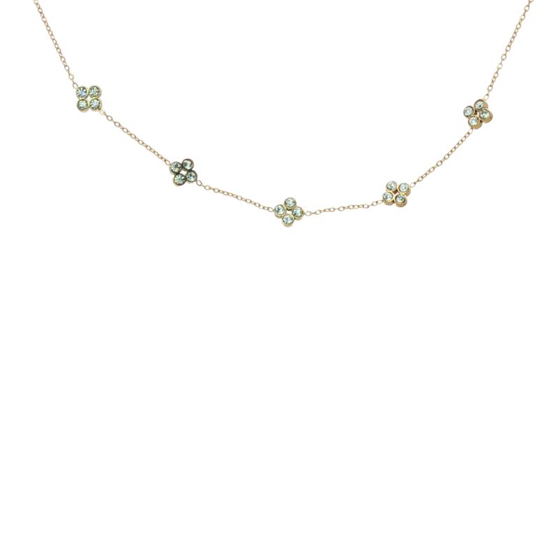 تشوكر برسيم خماسي بالكريستال