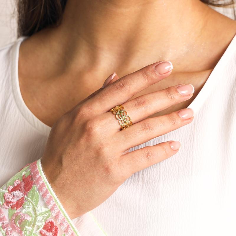 خاتم دوائر أولمبية متداخلة