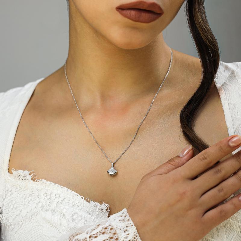 قلادة الجرس – فضة أصلية 