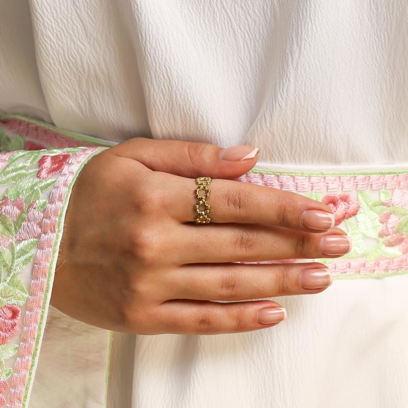 خاتم خلية النحل (مقاس حر)