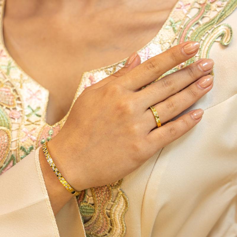 مربعات مع أحجار (حجم صغير)