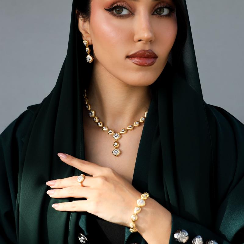 طقم كامل - إكسسوار فضي
