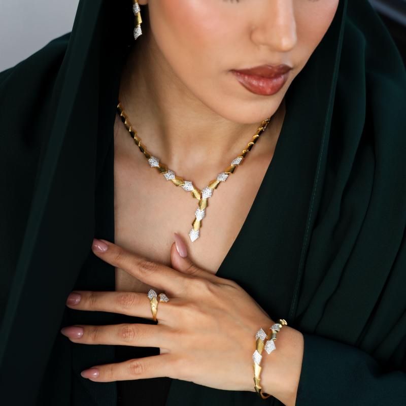 طقم كامل - إكسسوار فضي