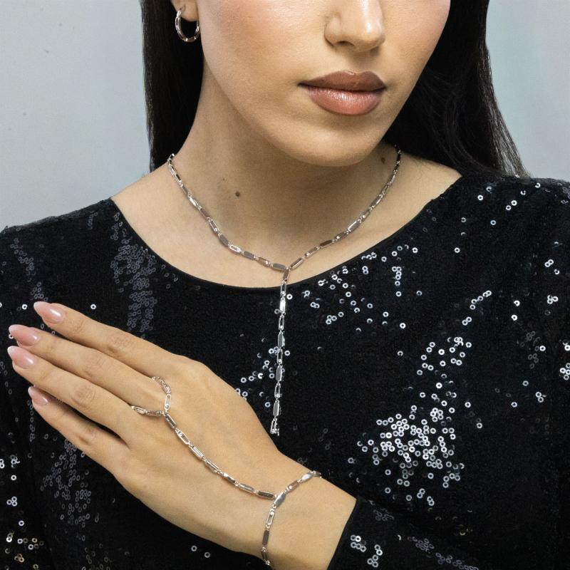 طقم كامل - إكسسوار فضي