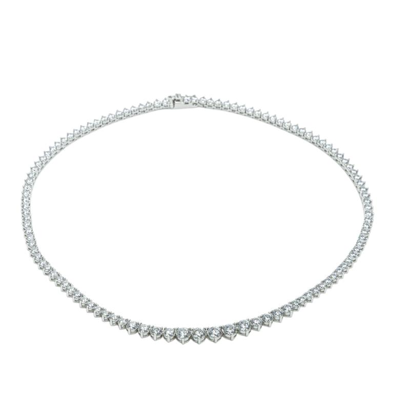 قلادة تينس متعددة الأحجار (فضة أصلية)