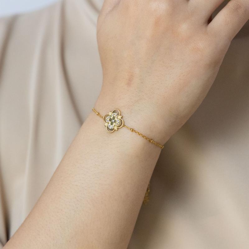 ميني - سوار ميدالية زهرة