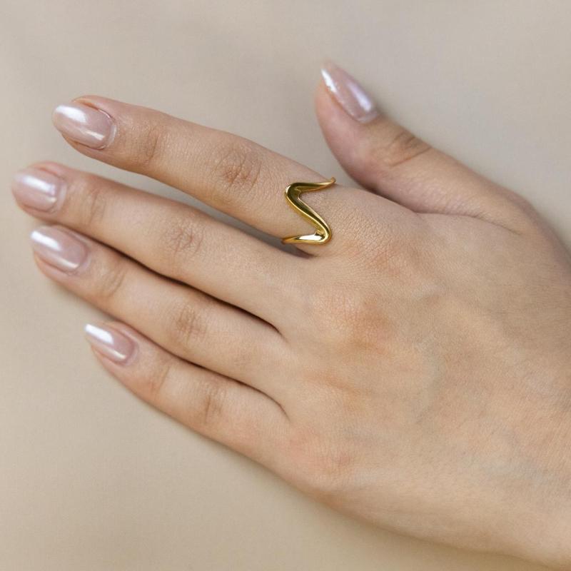 خاتم موجة النبض (مقاس حر)