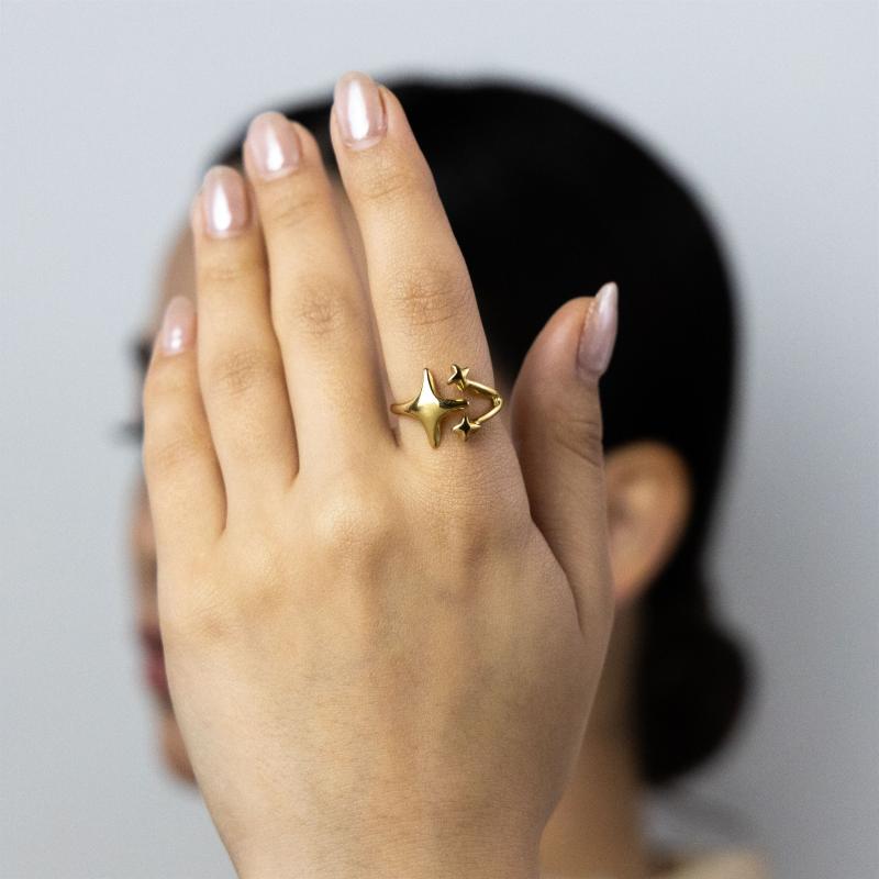 خاتم النجمة الساقطة (مقاس حر)