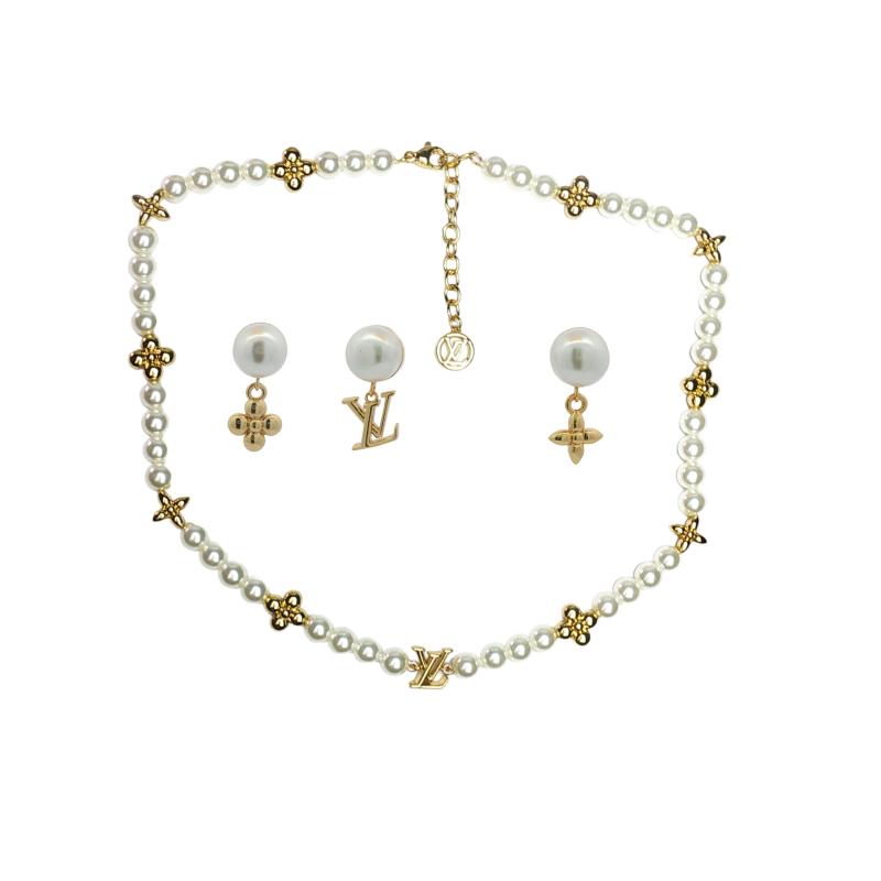 L&V - تعليقات أزهار بلؤلؤ راتنجي