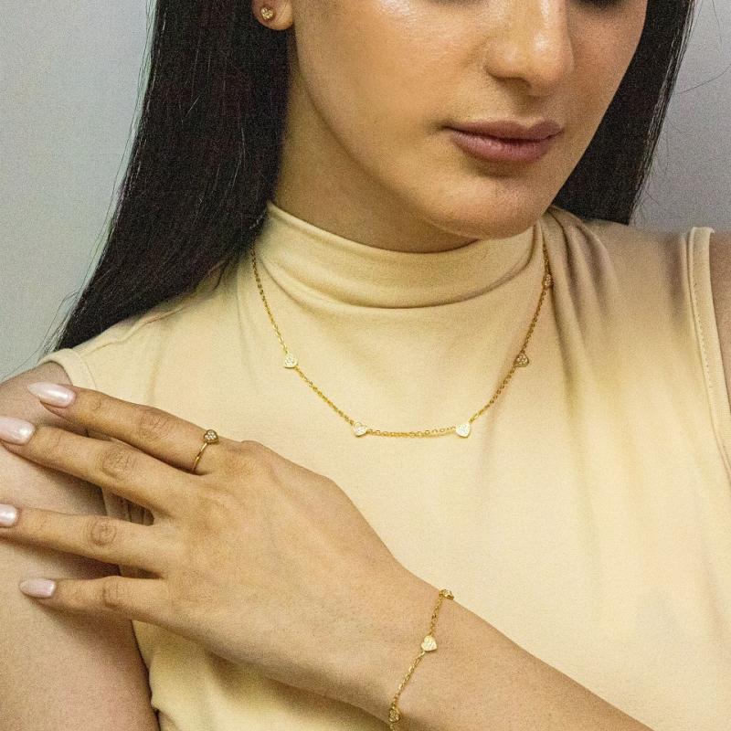 قلب صغير لامع