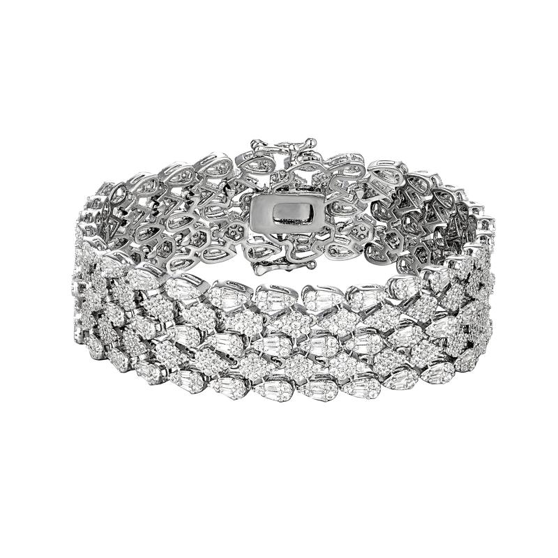 سوار فضي إكسسوارات