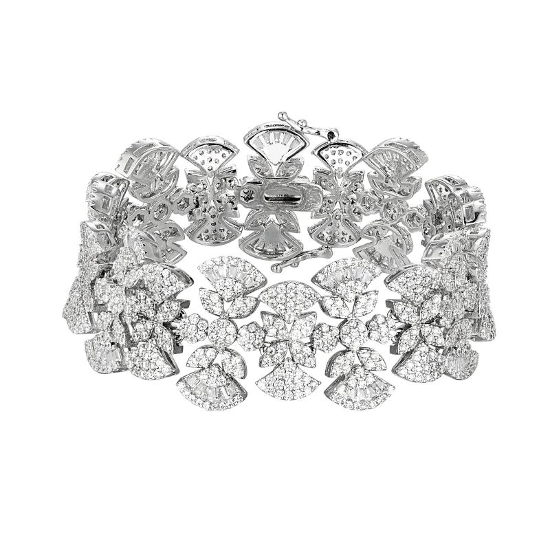 سوار فضي إكسسوارات