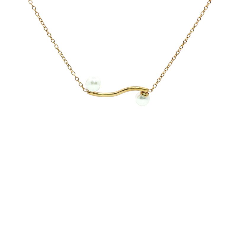 قلادة منحنية هندسية