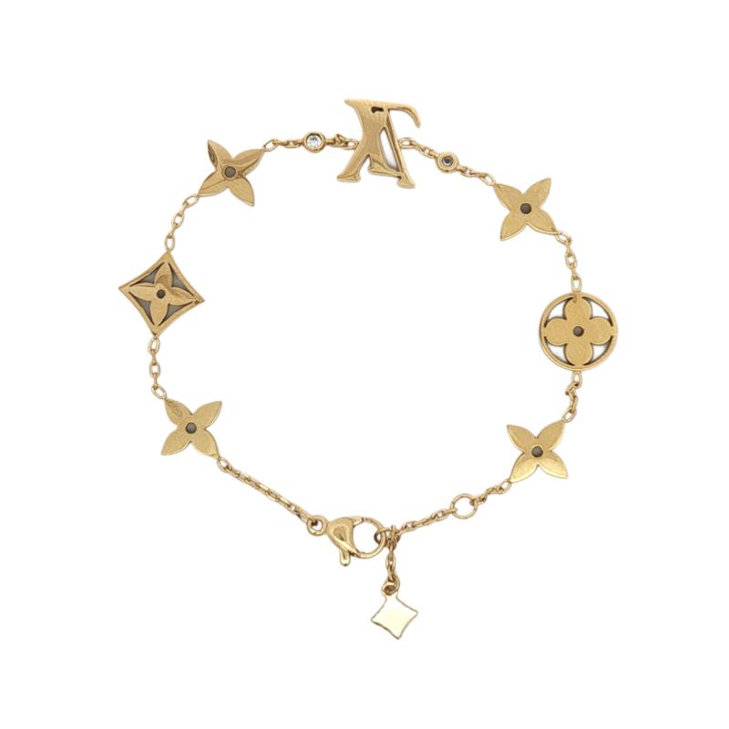 سوار شعار L&V مع تعليقات ودبابيس زخرفية