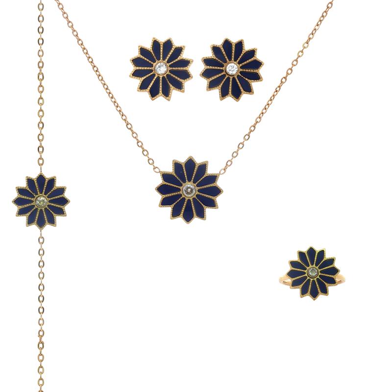 طقم كامل نجم بارول مع دبوس زخرفي