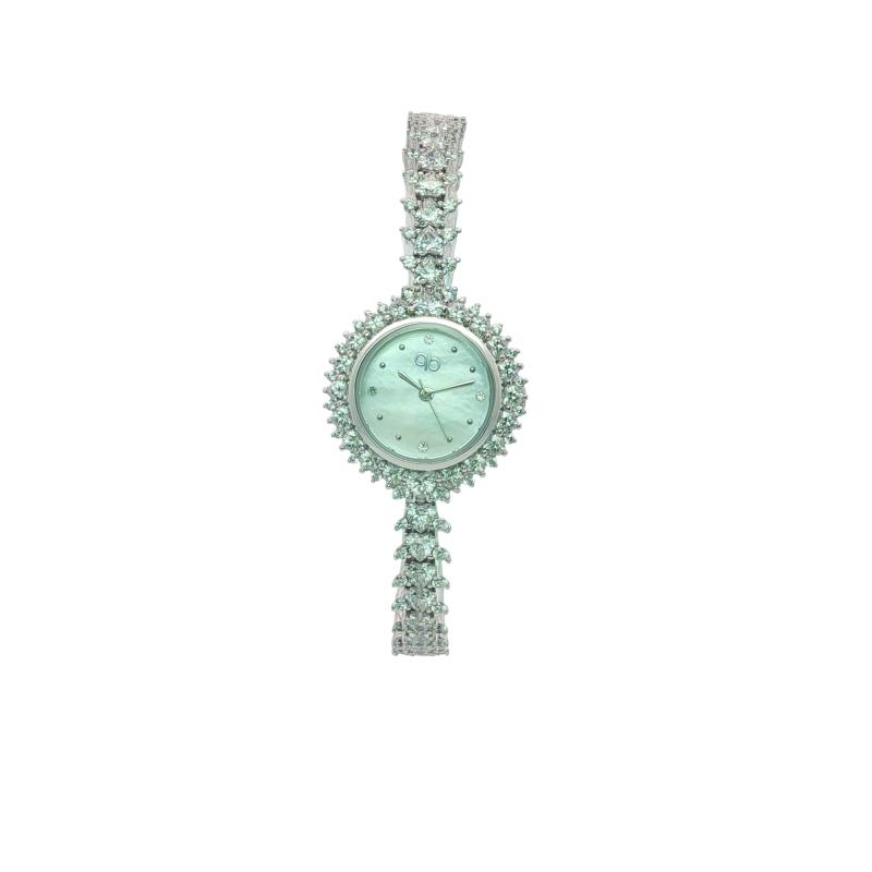 ساعة باريس بوتيك – إكسسوار فضي راقٍ