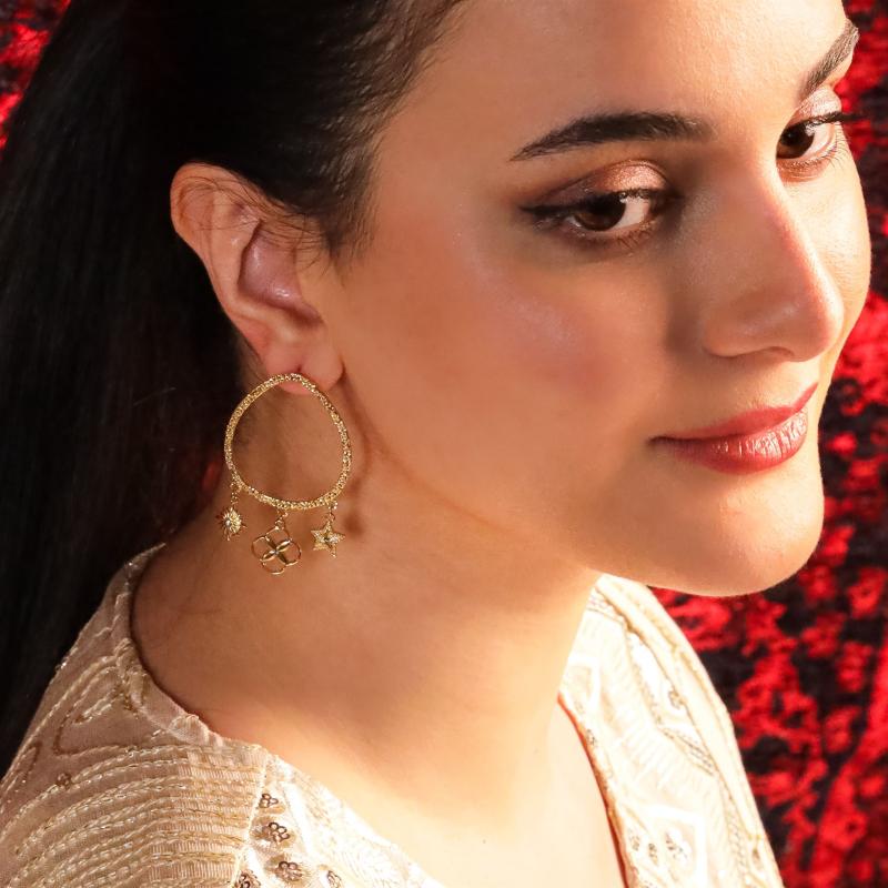 أقراط تناغم النجوم