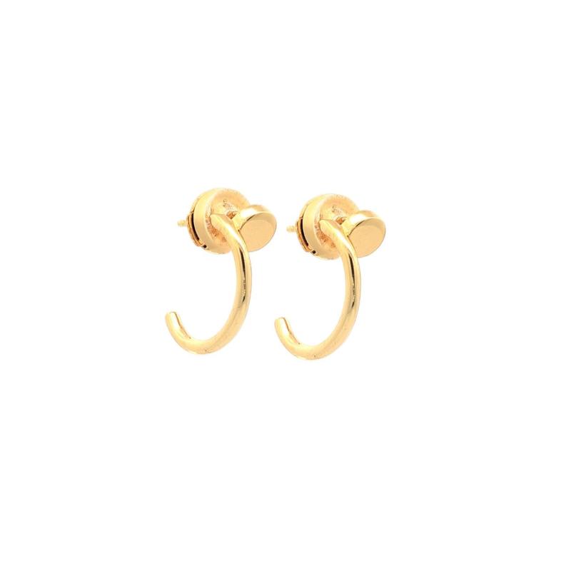 أقراط حلقة المسمار الناعم